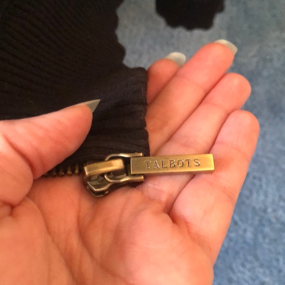 Talbots full zip sweatshirt jacket | MP - Picture 5 of 6